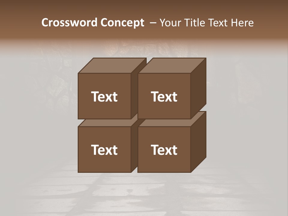 Old Home Haunted PowerPoint Template