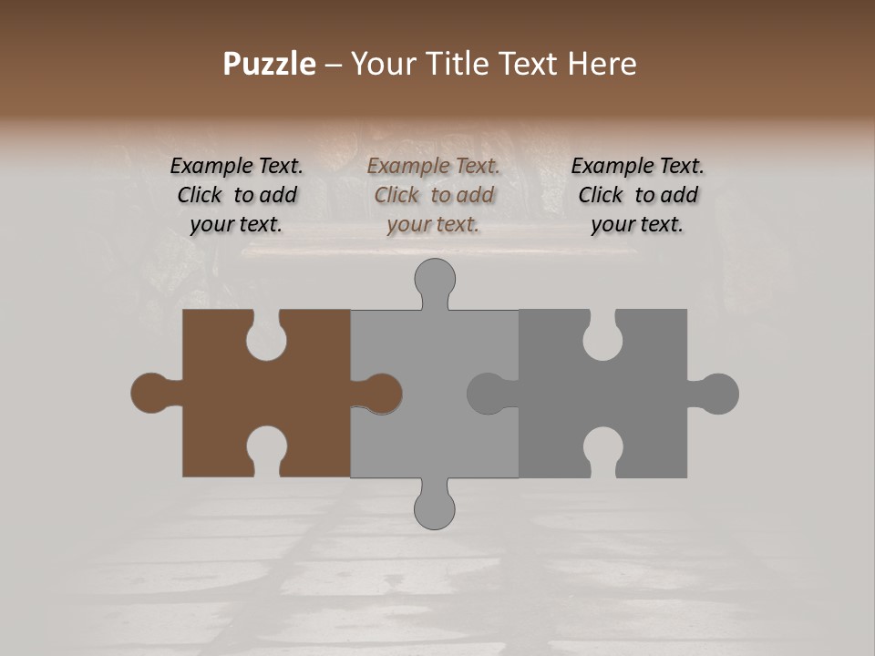 Old Home Haunted PowerPoint Template