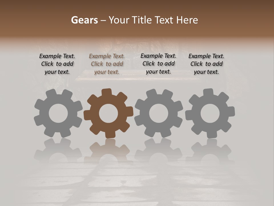 Old Home Haunted PowerPoint Template