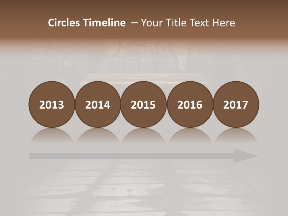 Old Home Haunted PowerPoint Template