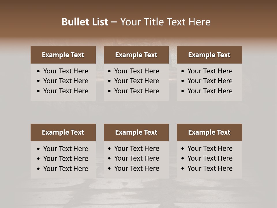 Old Home Haunted PowerPoint Template