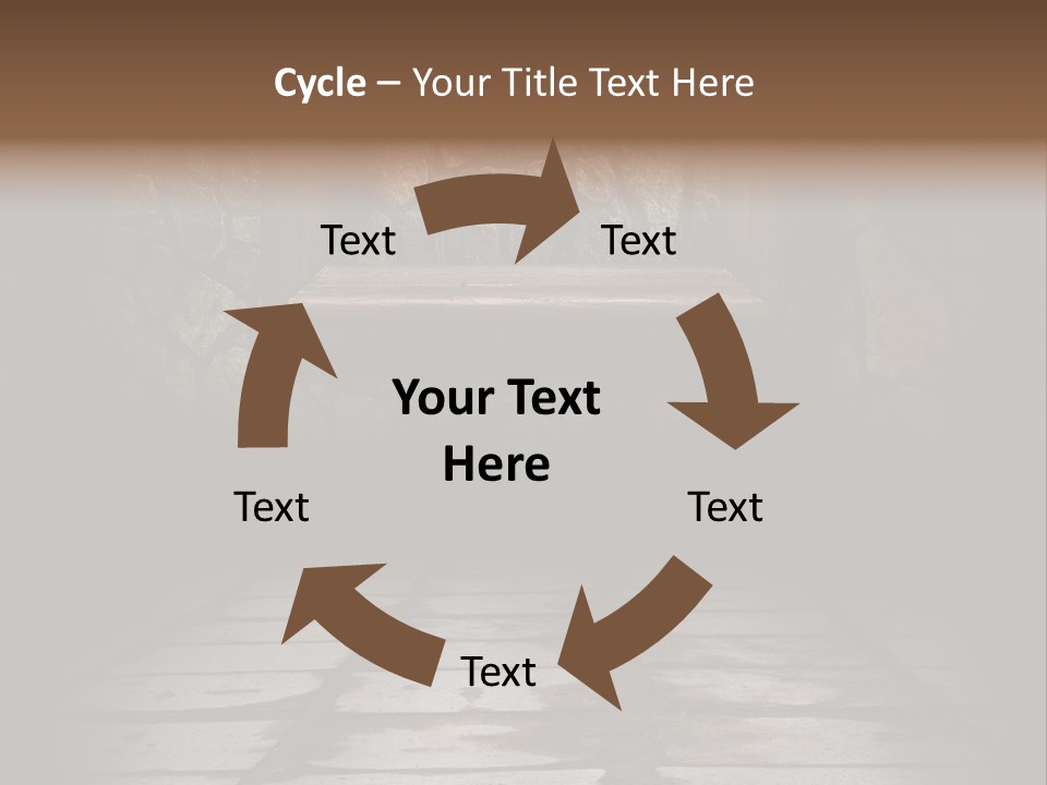 Old Home Haunted PowerPoint Template
