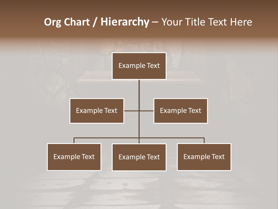 Old Home Haunted PowerPoint Template