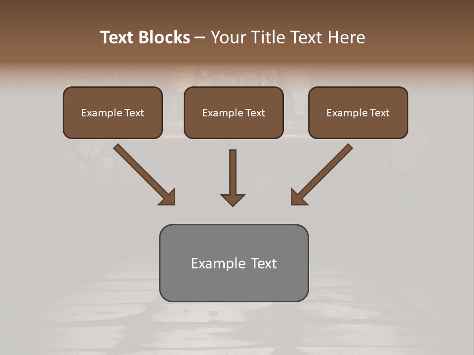 Old Home Haunted PowerPoint Template