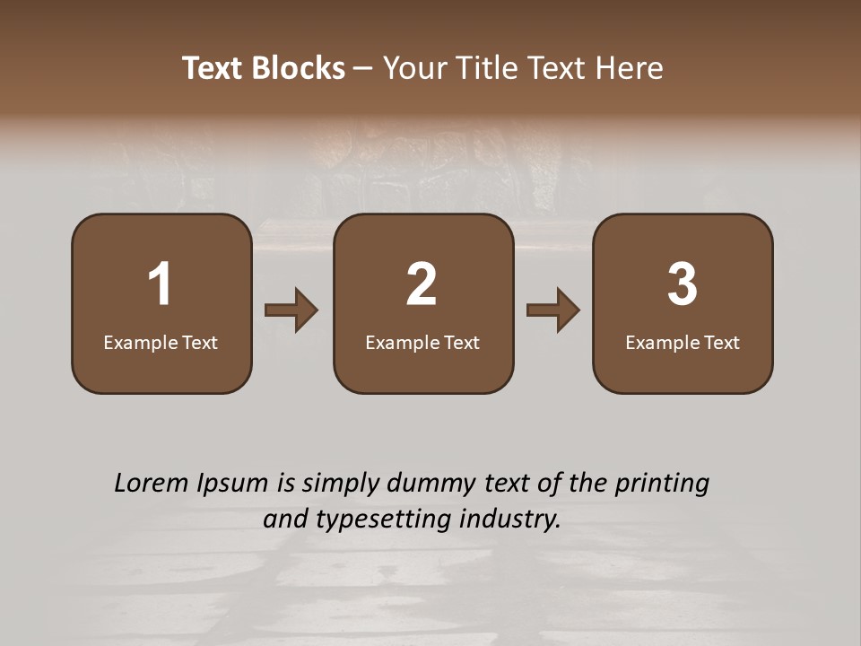 Old Home Haunted PowerPoint Template