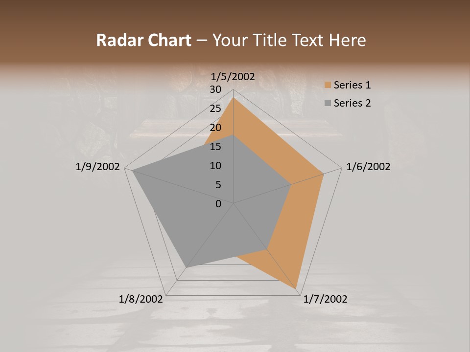 Old Home Haunted PowerPoint Template