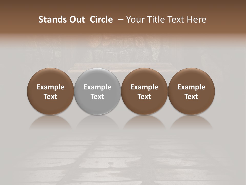 Old Home Haunted PowerPoint Template