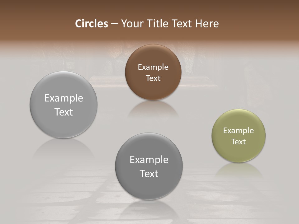 Old Home Haunted PowerPoint Template