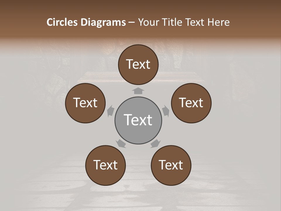 Old Home Haunted PowerPoint Template