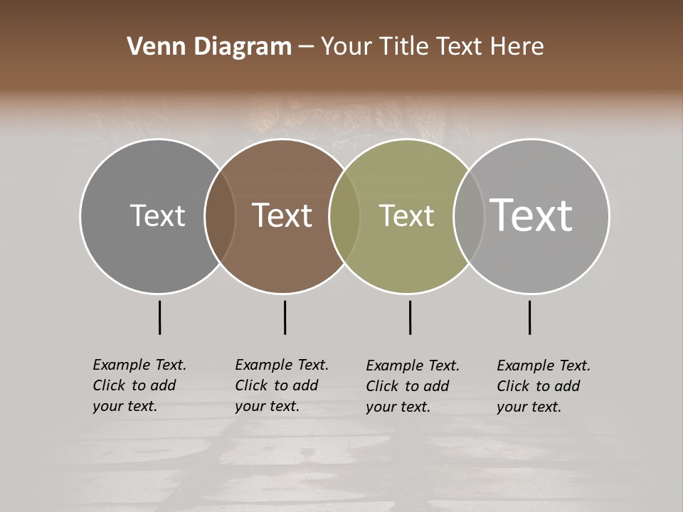 Old Home Haunted PowerPoint Template