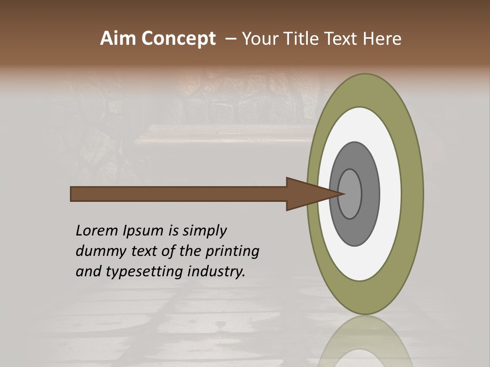 Old Home Haunted PowerPoint Template