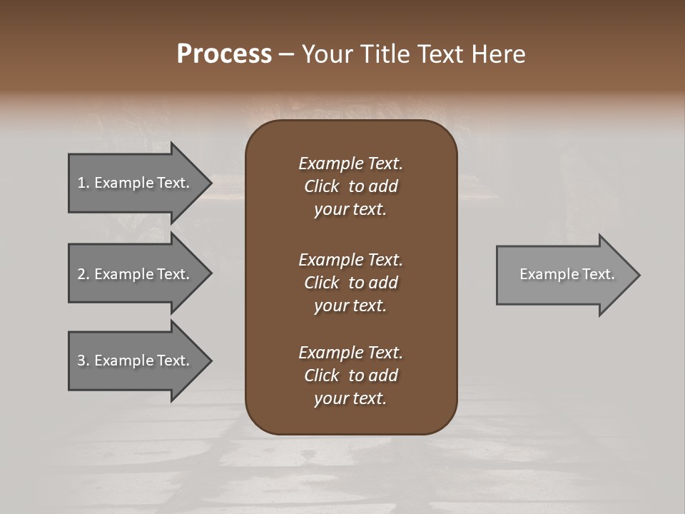 Old Home Haunted PowerPoint Template