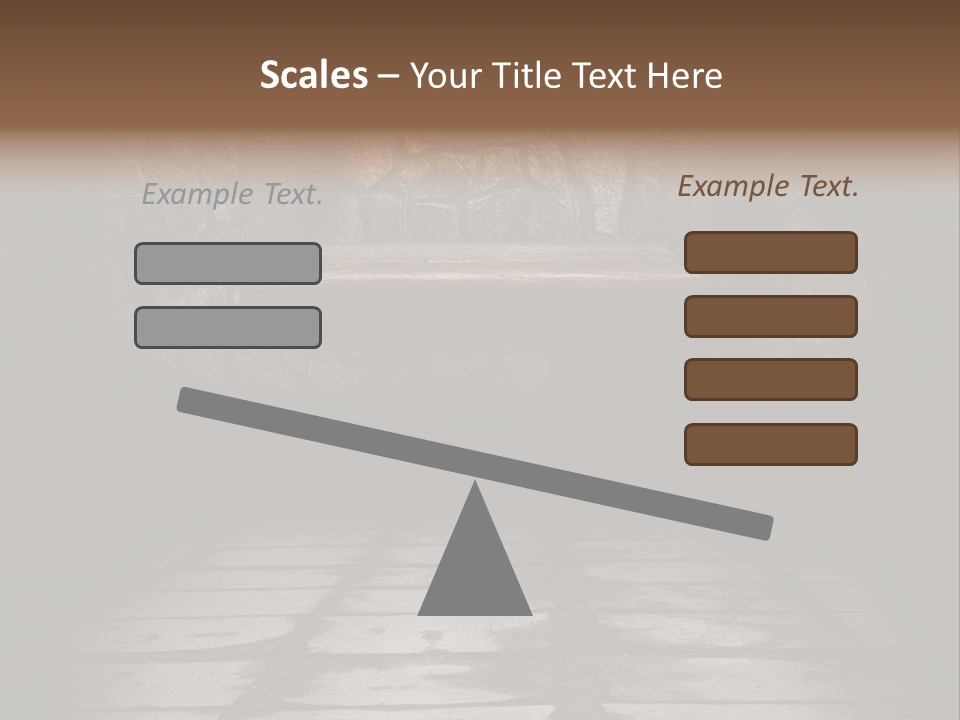Old Home Haunted PowerPoint Template