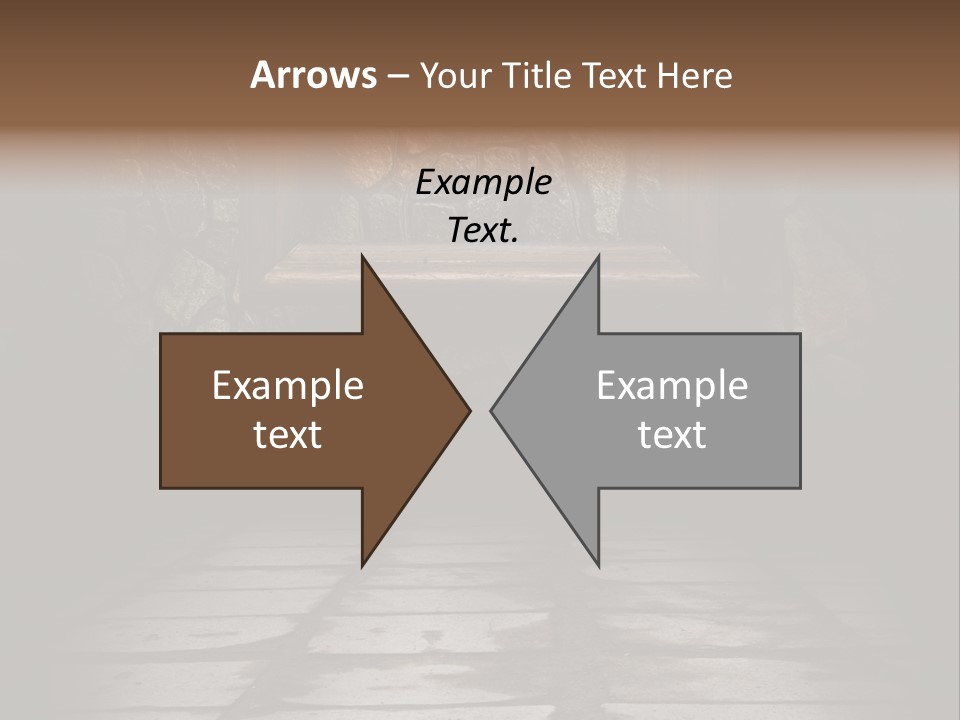 Old Home Haunted PowerPoint Template