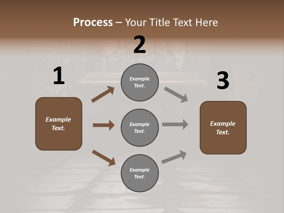 Old Home Haunted PowerPoint Template