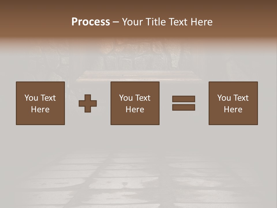 Old Home Haunted PowerPoint Template