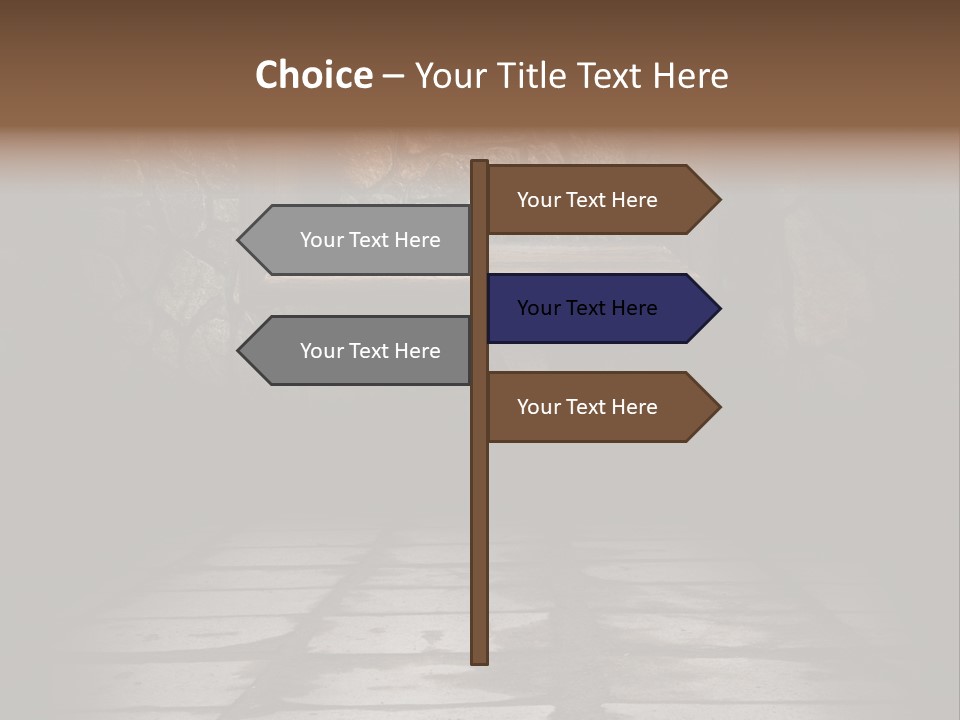 Old Home Haunted PowerPoint Template