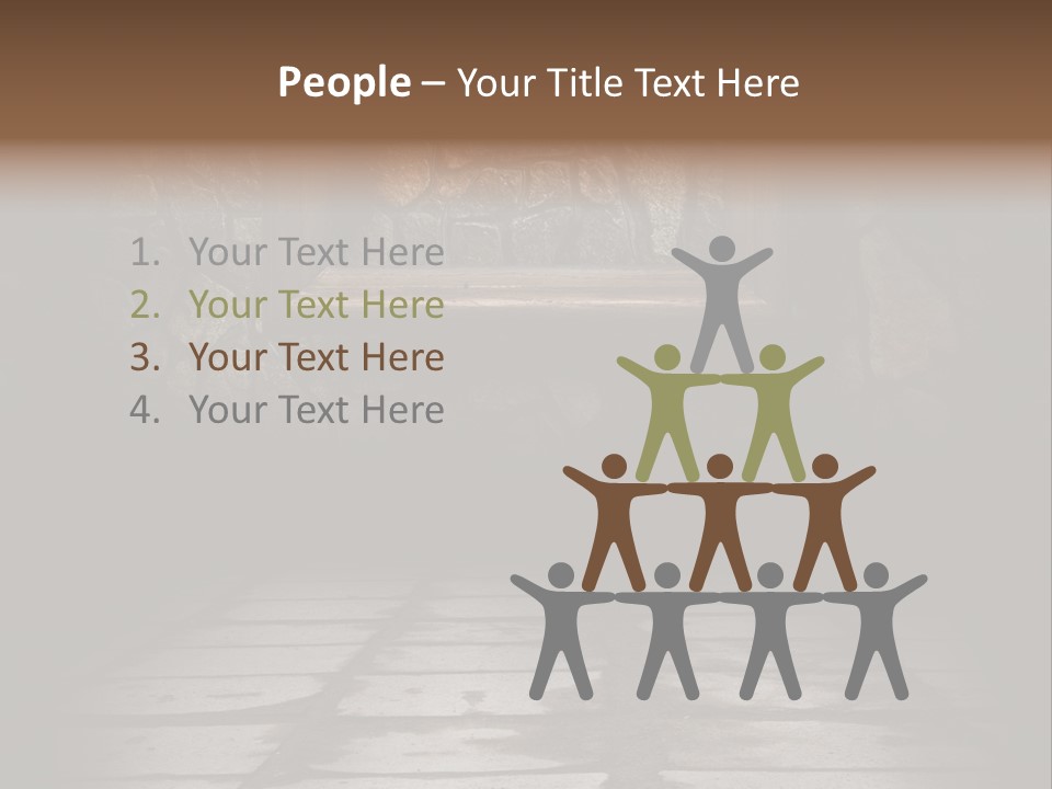 Old Home Haunted PowerPoint Template