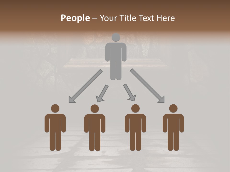 Old Home Haunted PowerPoint Template