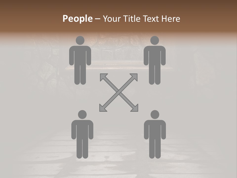 Old Home Haunted PowerPoint Template