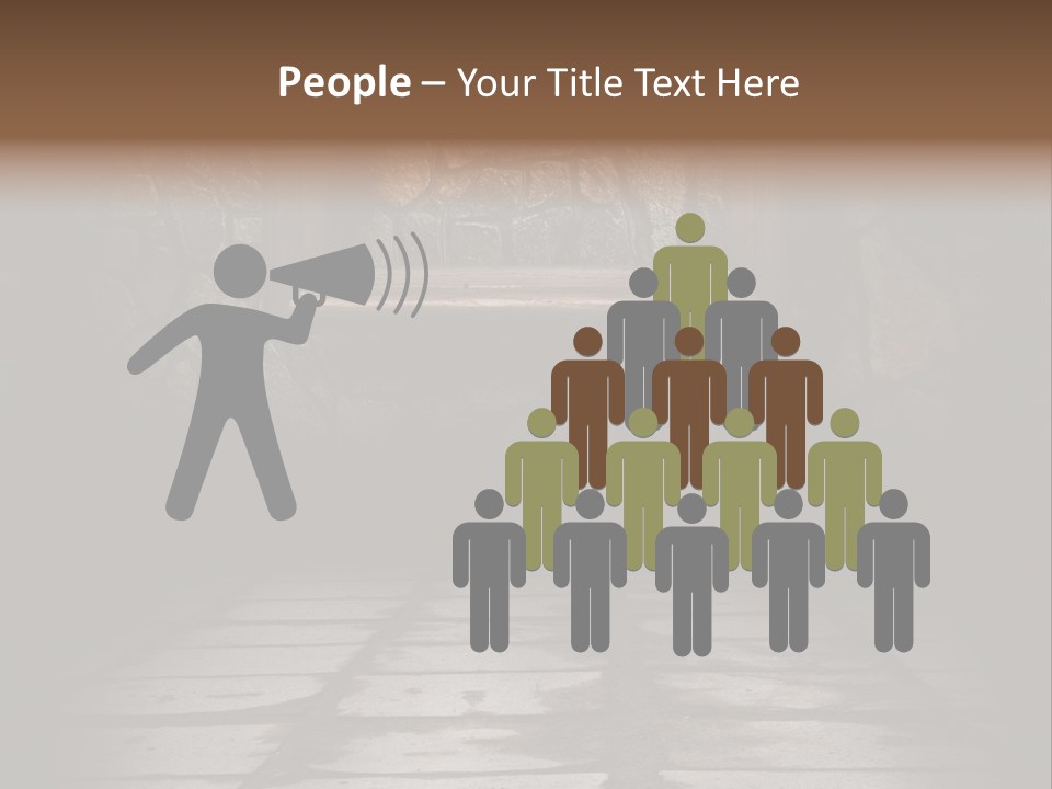 Old Home Haunted PowerPoint Template