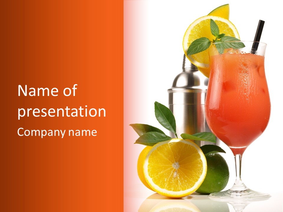 Ingredient Traditional Fresh PowerPoint Template