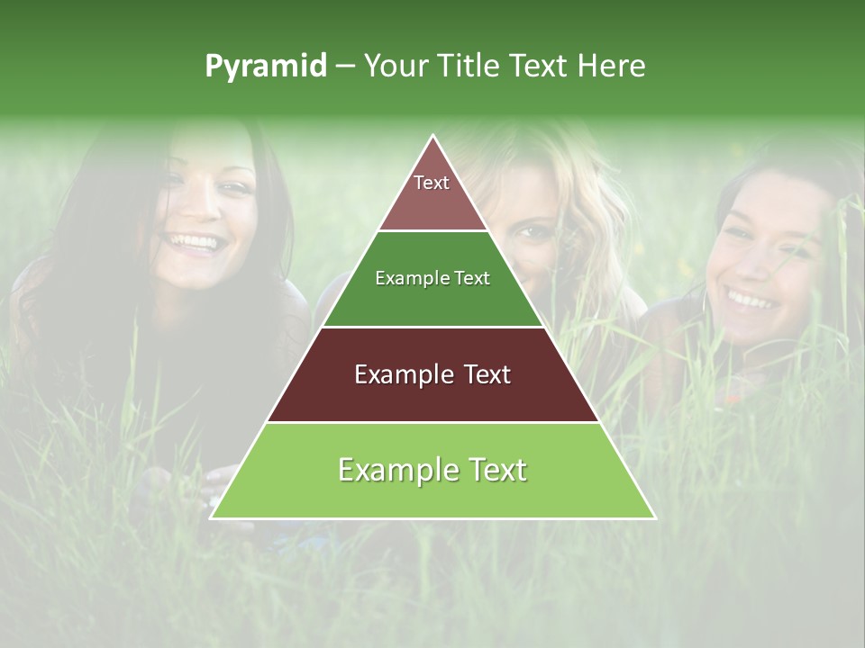 Flower Field Green PowerPoint Template