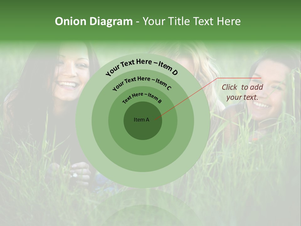 Flower Field Green PowerPoint Template