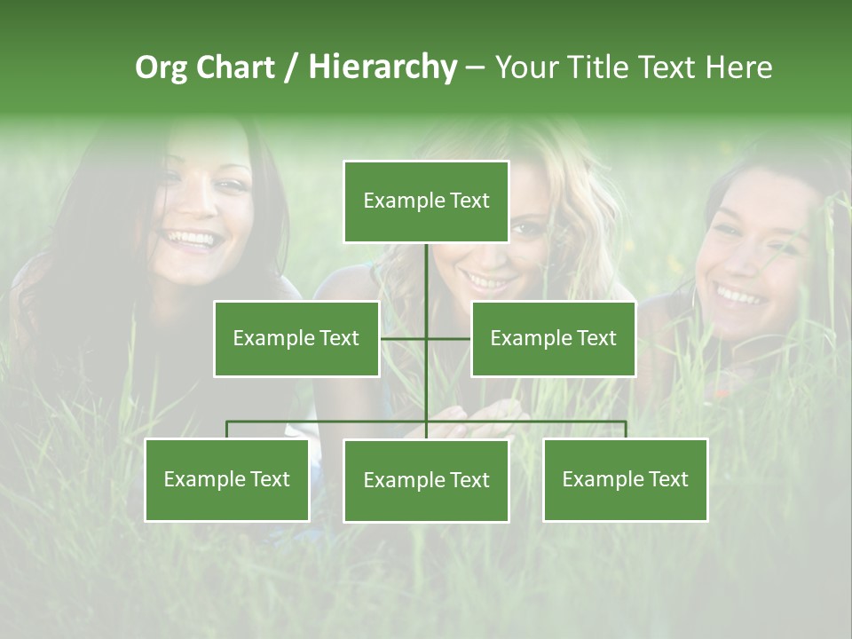 Flower Field Green PowerPoint Template