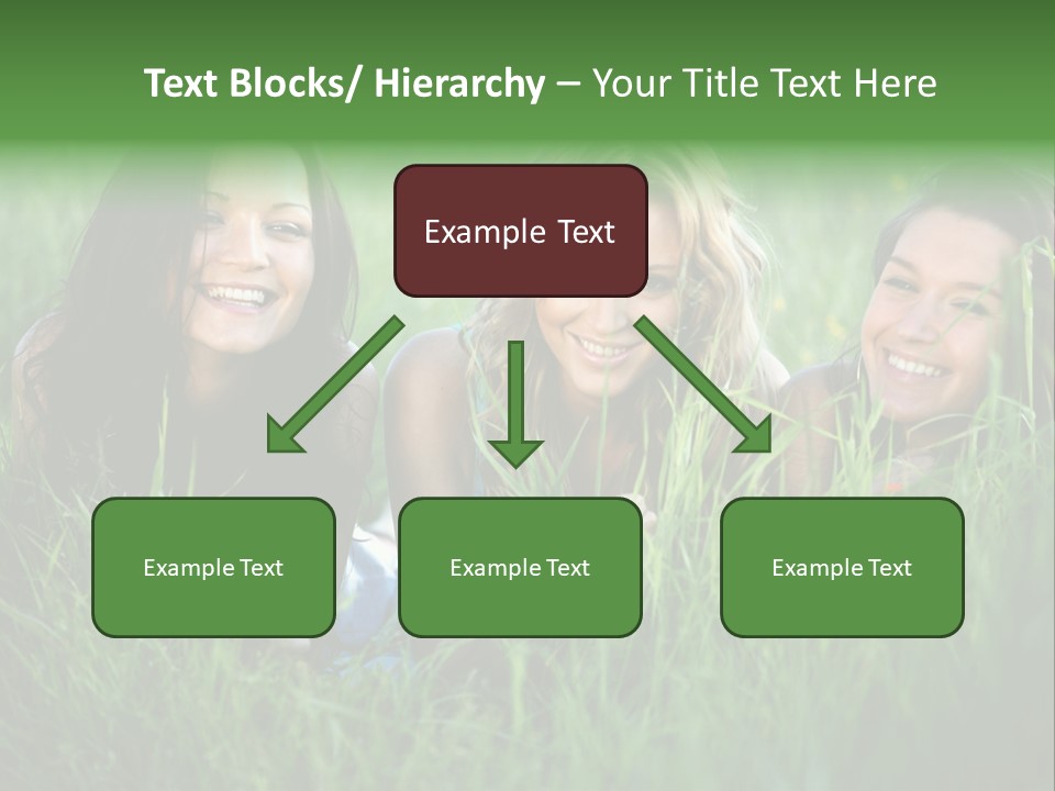 Flower Field Green PowerPoint Template