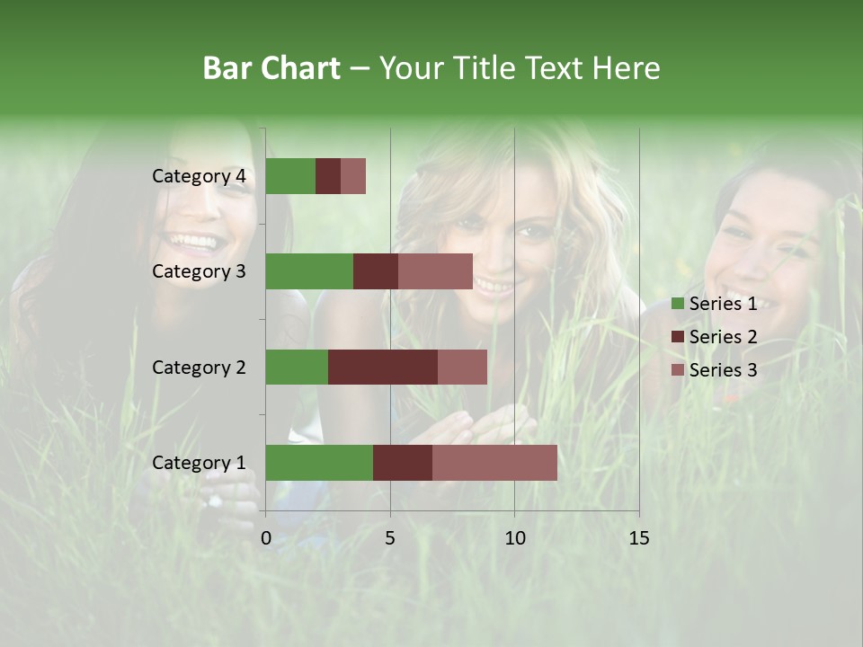 Flower Field Green PowerPoint Template