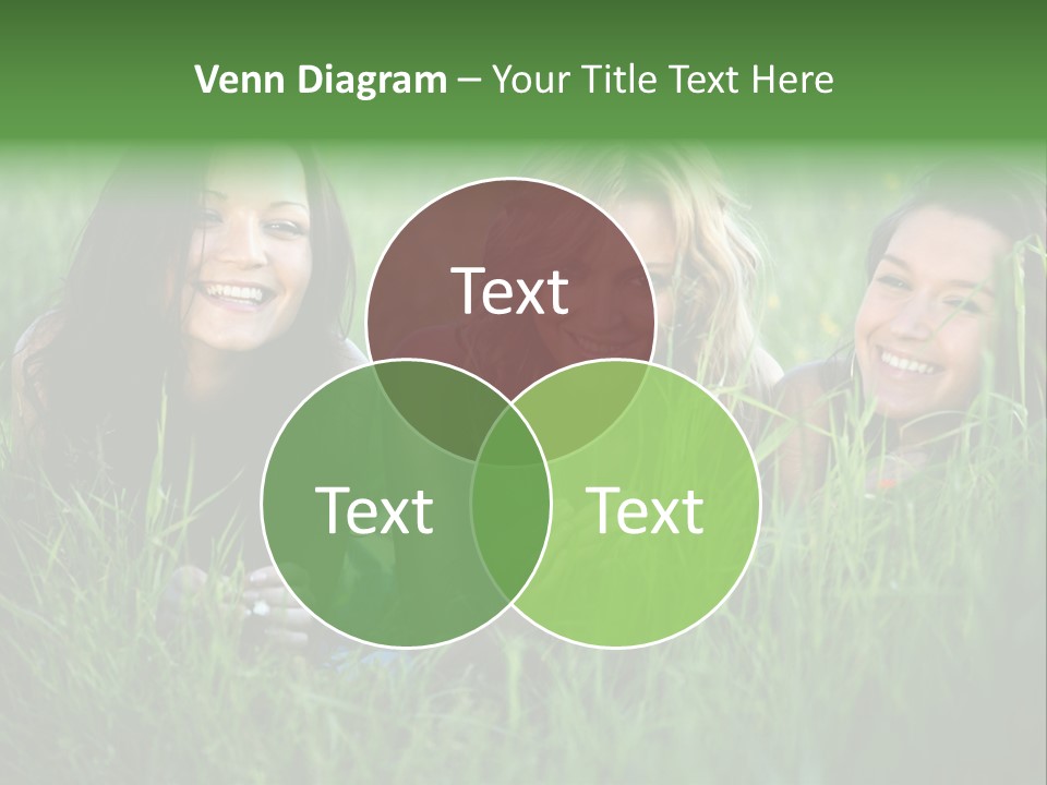 Flower Field Green PowerPoint Template