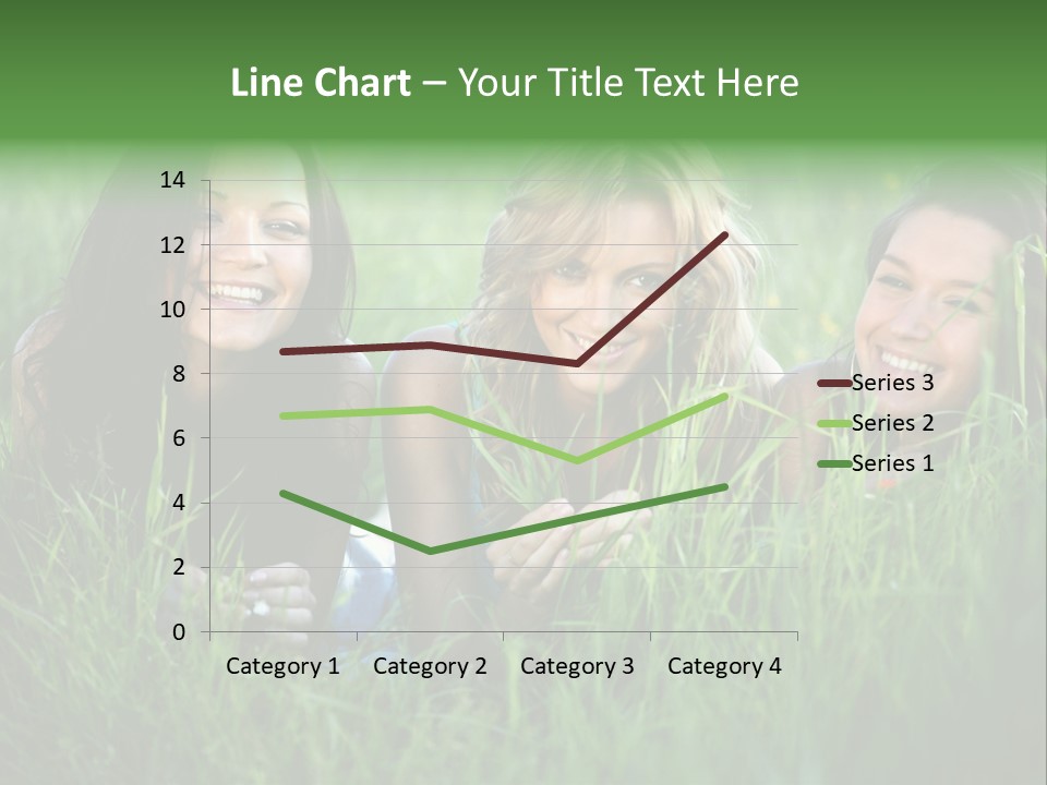Flower Field Green PowerPoint Template