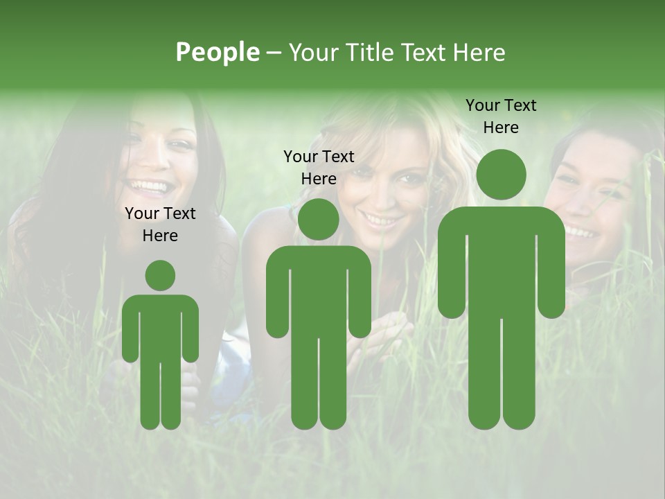 Flower Field Green PowerPoint Template