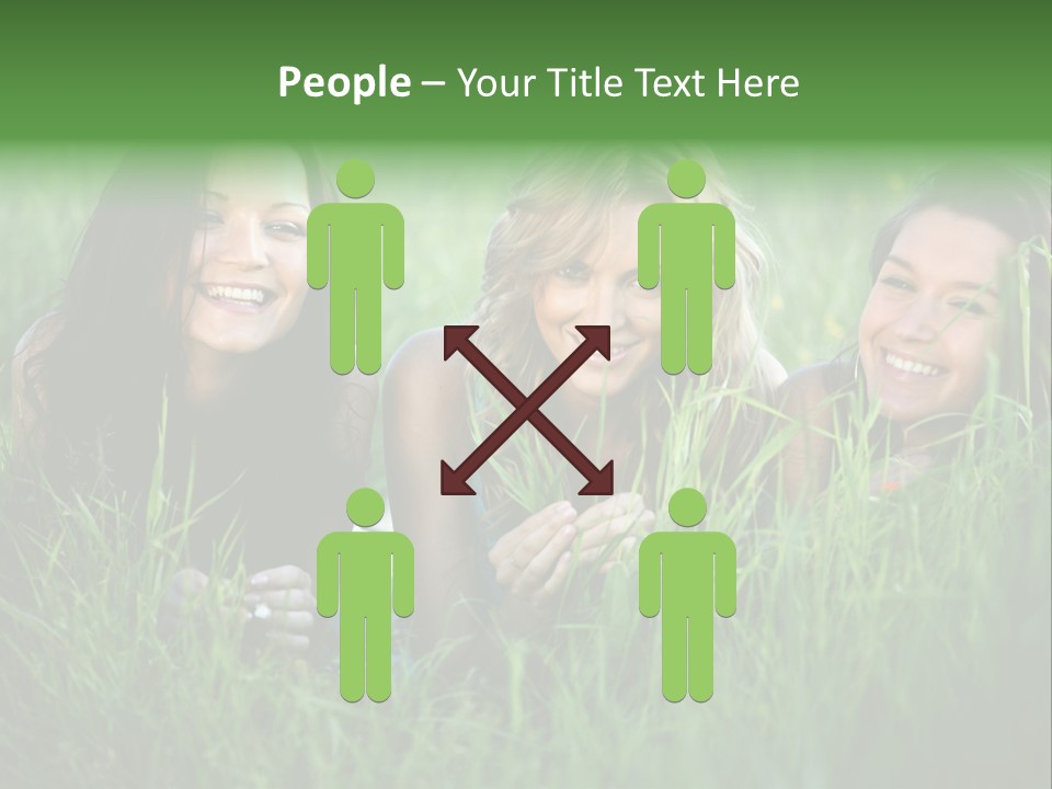 Flower Field Green PowerPoint Template