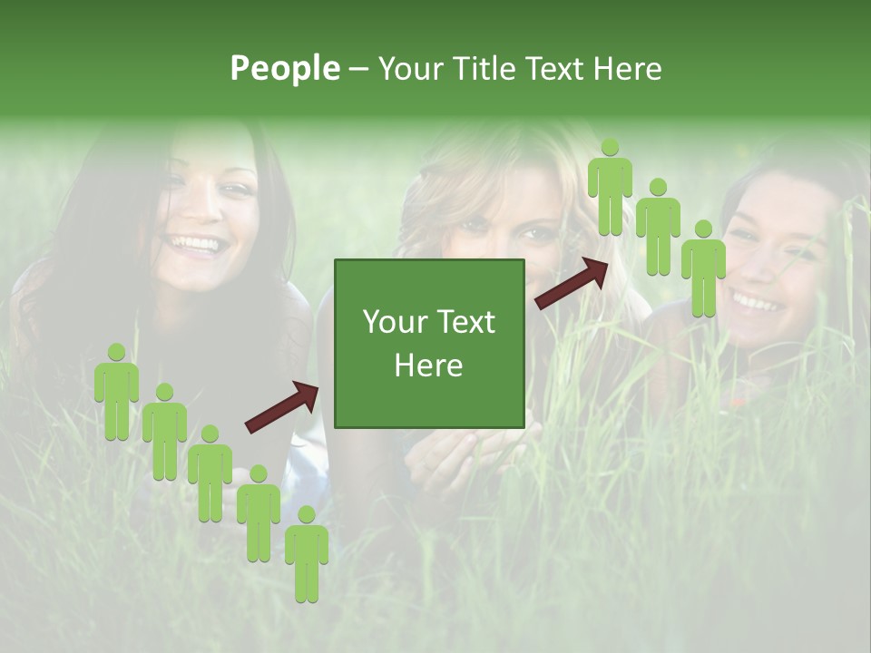 Flower Field Green PowerPoint Template