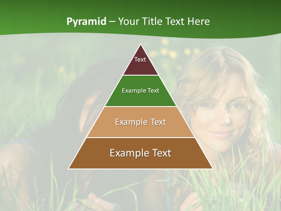 Blue Young Smile PowerPoint Template