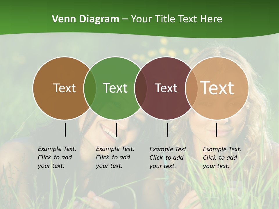 Blue Young Smile PowerPoint Template