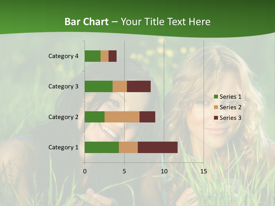 Blue Young Smile PowerPoint Template