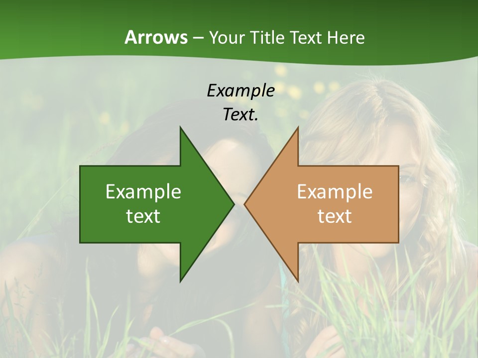 Blue Young Smile PowerPoint Template