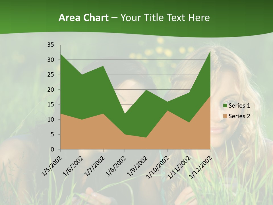 Blue Young Smile PowerPoint Template