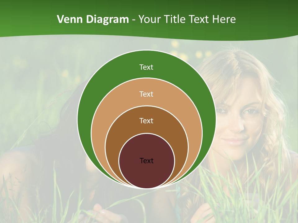 Blue Young Smile PowerPoint Template