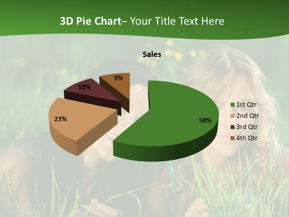Blue Young Smile PowerPoint Template