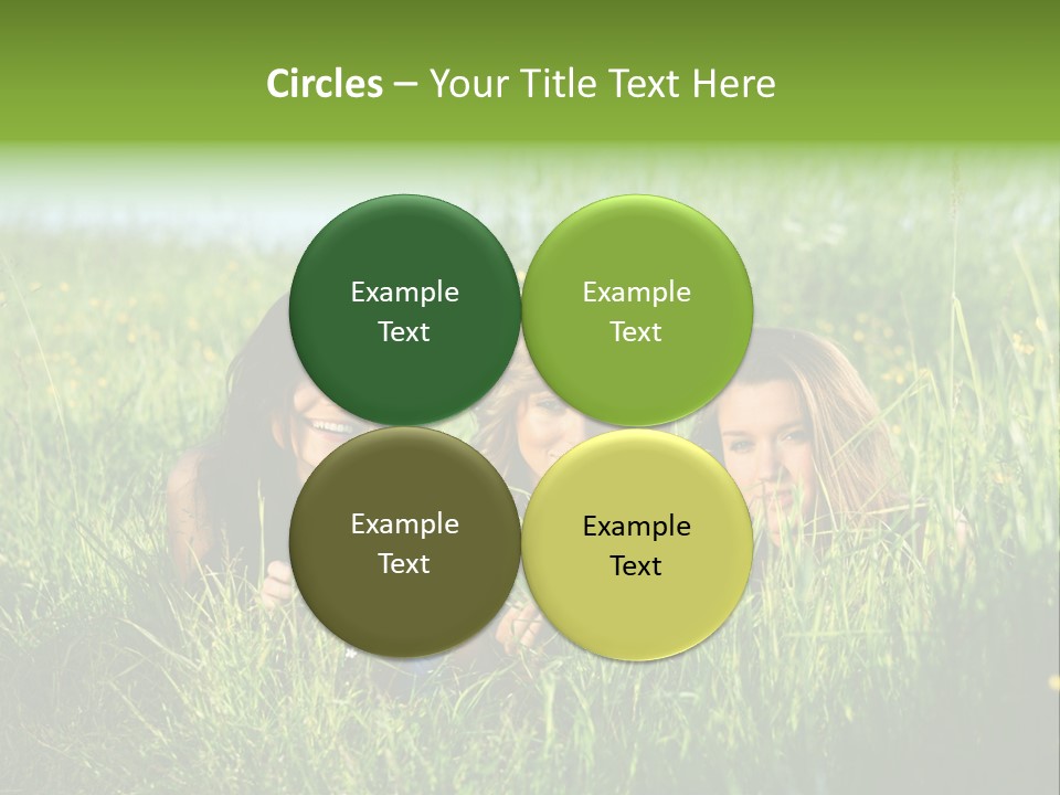 Human Face Smiling Sensuality PowerPoint Template