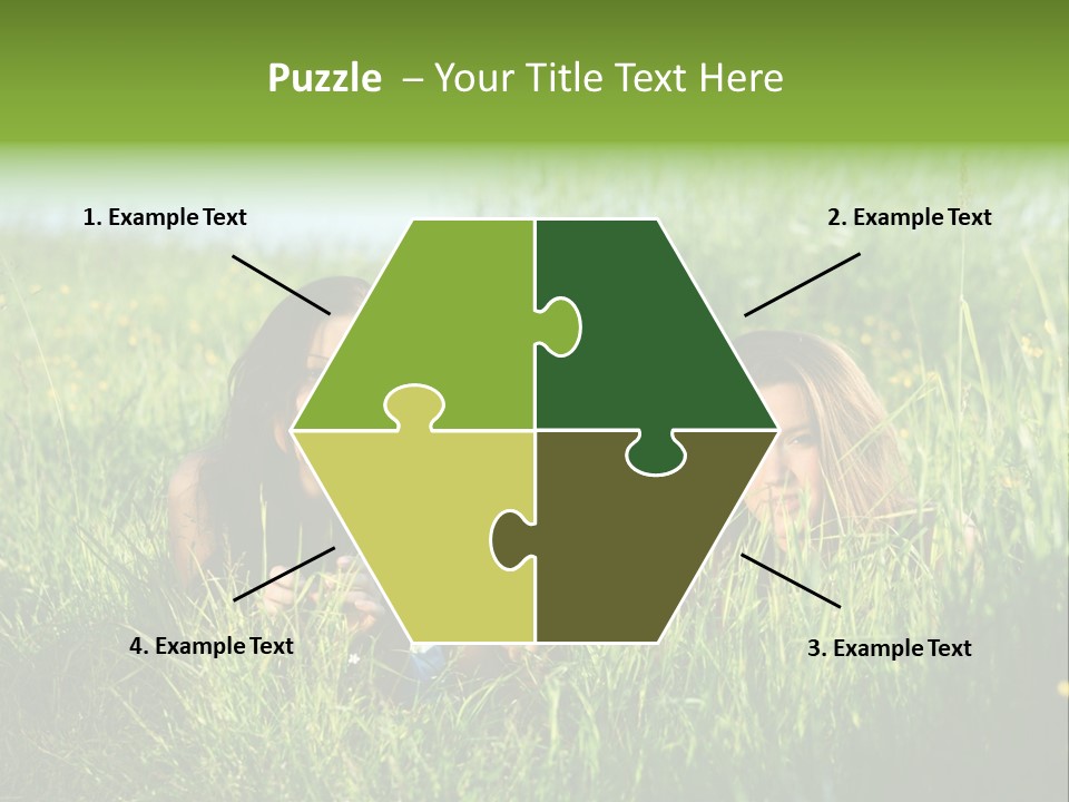 Human Face Smiling Sensuality PowerPoint Template