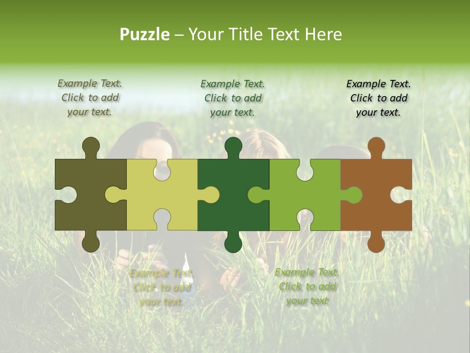 Human Face Smiling Sensuality PowerPoint Template