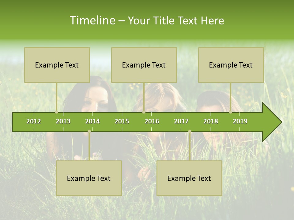 Human Face Smiling Sensuality PowerPoint Template