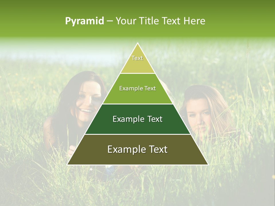 Human Face Smiling Sensuality PowerPoint Template