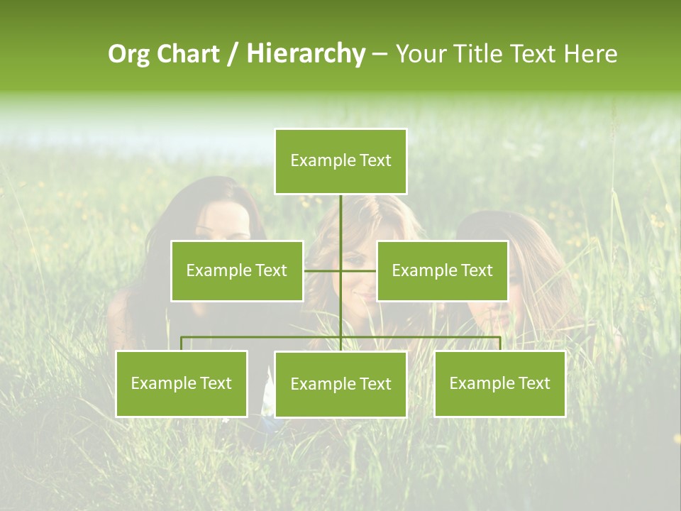 Human Face Smiling Sensuality PowerPoint Template