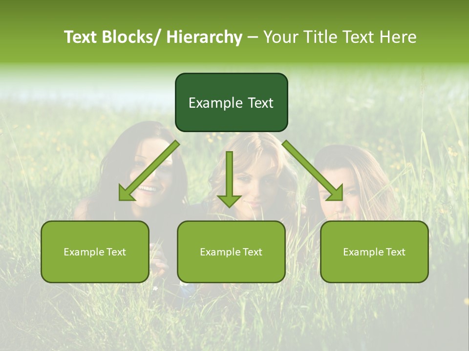 Human Face Smiling Sensuality PowerPoint Template
